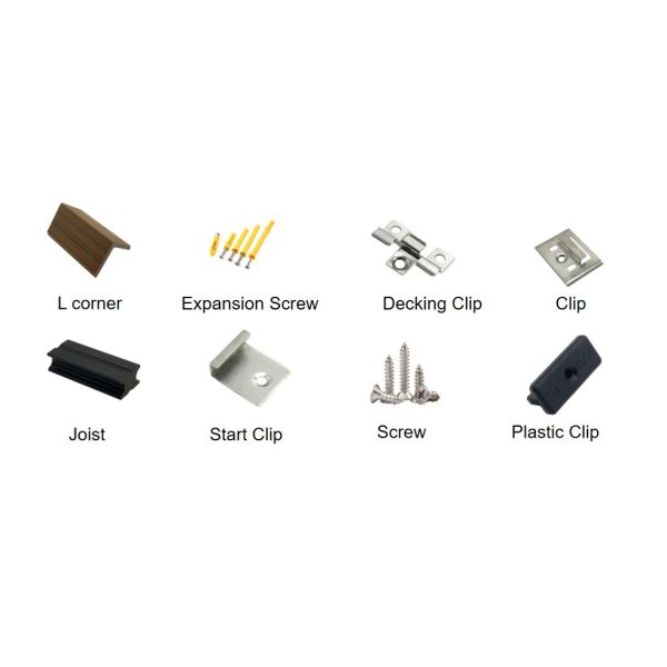 148*23mm Composite WPC Decking Boards Non Toxic Natural Texture