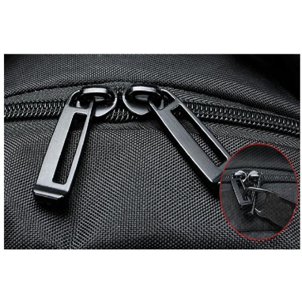 Рюкзак сумки ноутбука полиэстера двухсторонней молнии Washable