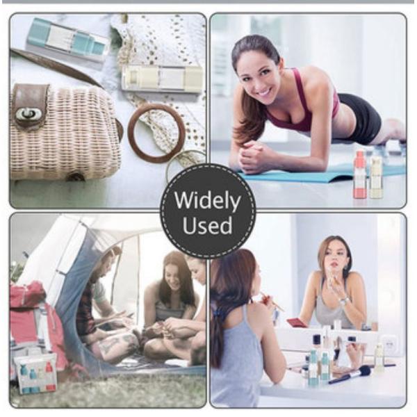 Rose Gold 30ml UV Aluminum Airless Pump Bottle Used For Skincare Application