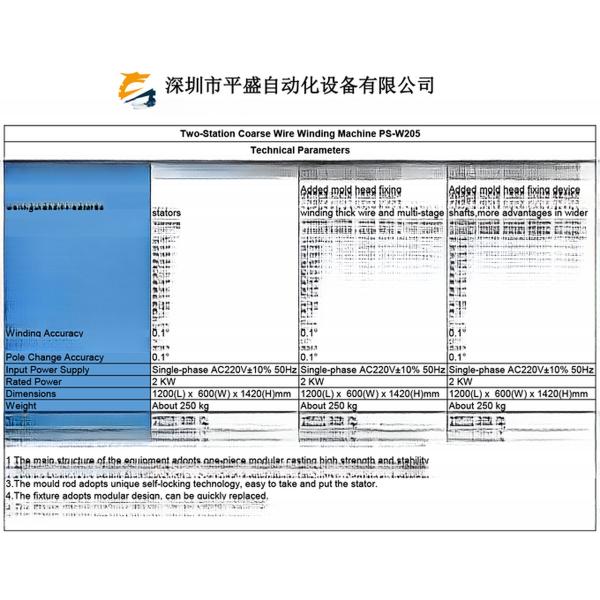4-осевое управление Намотка на спираль статора для внешнего диаметра статора 12 - 80 мм