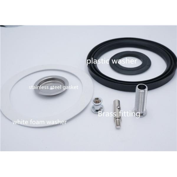 Circel Stlye Kitchen Sink Strainer Set OD 107 Mm 0.4 - 0.6mm Thickness