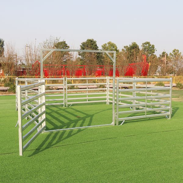 Steel Galvanized Livestock Fence Panels For Cattle Corral Yard