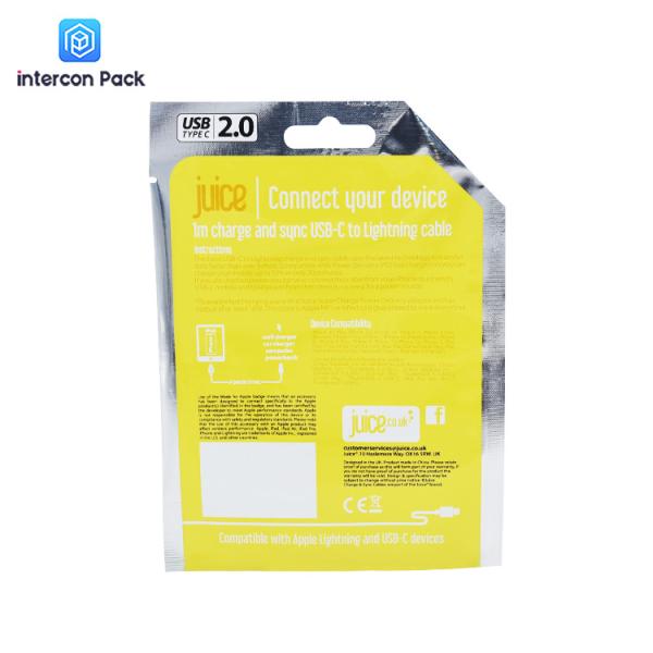 Heat Sealing Aluminum Foil Plastic Bag Stand Up high softness