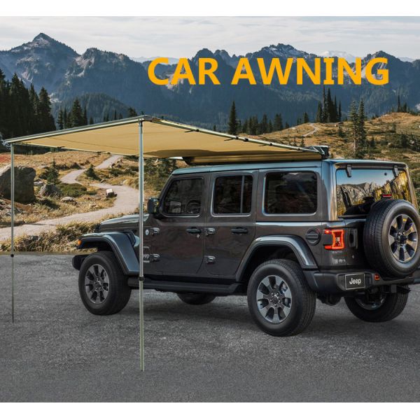 Factory Hot Sales Outdoor Camping Car Side Awning Tent Sun Protection with Oxford Fabric in Stock