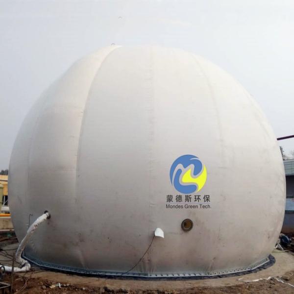 20000m3 Double Membrane Biogas Balloon Storage Free Standing 3mbar~20mbar