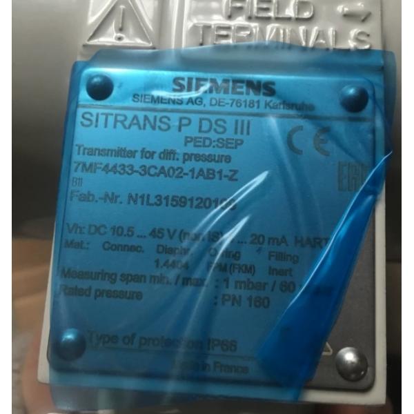 Gas Vapor Liquid Differential Pressure Indicator Transmitter 7mf4433 4-20ma