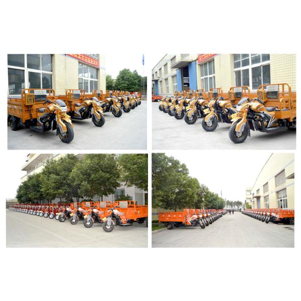 Моторизованный мотоцикл трицикла груза топлива, китайский груз Трике для взрослых 250кк