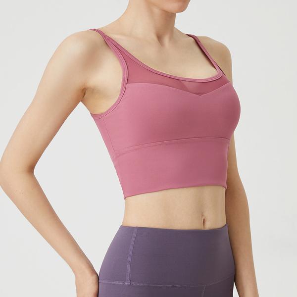 Oem Odm Personalized Sports Bra Workout Top Padded Yoga Tank Top