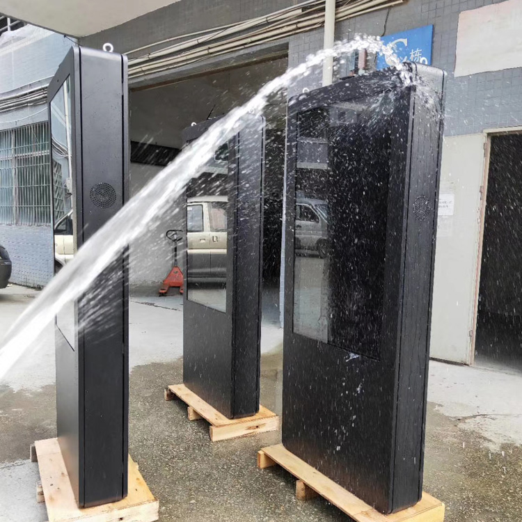 касание дисплея IP65 монитора Signage 1.8kw 450nits цифров ультракрасное