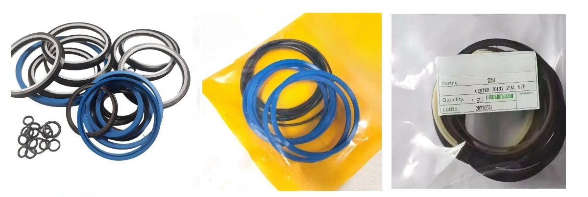 High Quality CX210 CX290 Hydraulic Control Valve Seal Kit for Case Excavator CX210B CX290B Distributor Valve Repair Kit