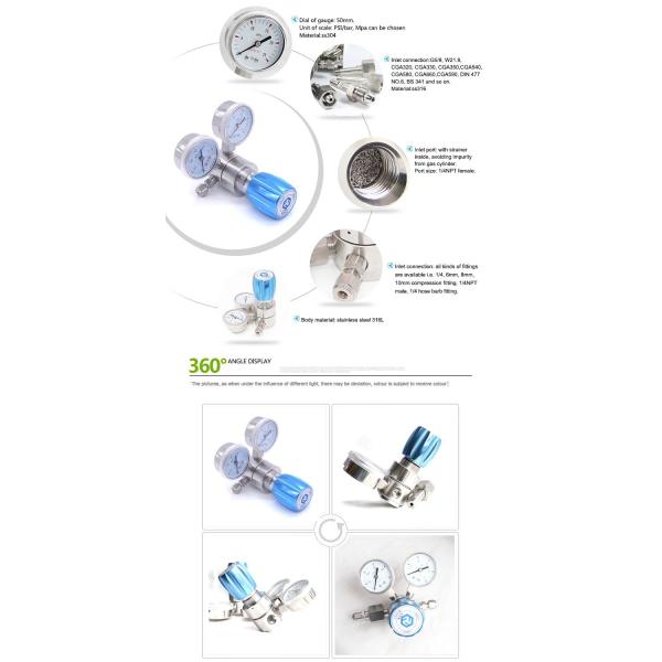 Регулятор давления азота латунный 40 Адвокатур, панель установил регулятор трубопровода давления