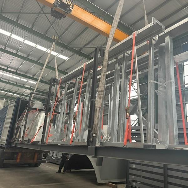 Plateforme de structure en acier Q235b personnalisée pour le support des équipements de production de ciment