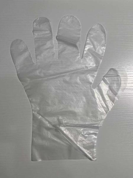 Wholesale Disposable Food Prep Hand Gloves TPE CPE HDPE Black Transparent Strength Disposable Plastic Glove