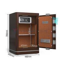 Exterior Design OEM H780mm Safe Box For Money