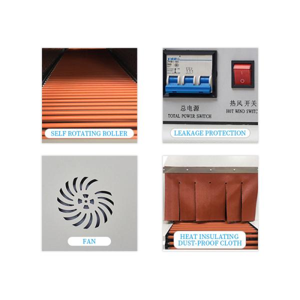 Easy Operate Shrink Wrap Packaging Machine , Heat Shrink Tunnel Machine For