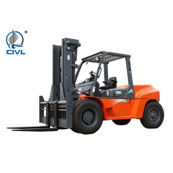 8.5-10 Tons Diesel Counterbalanced Forklift Internal Combustion Forklift Factory Warehouse Lift 3m