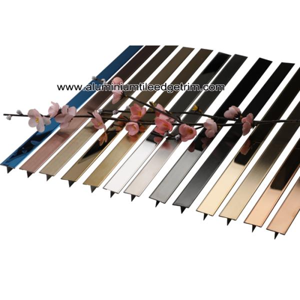 Mirror Eeffect / Brushed Matt Effect Stainless Steel T Brace / Decorative Splint