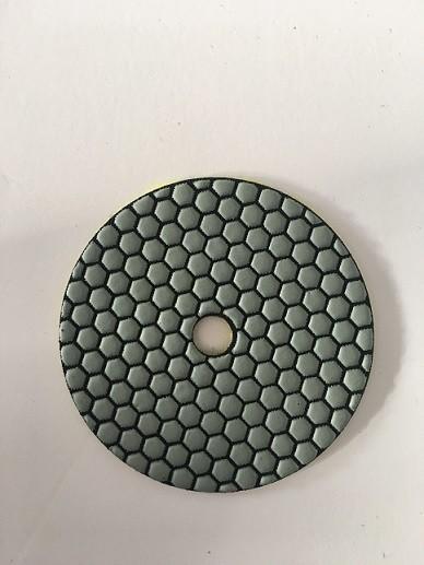 125mm Dry Diamond Hand Polishing Pads For Marble ISO9001 Listed