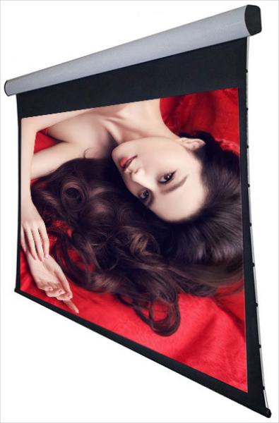 106'' Cinema Tab Tensioned Motorized Screen , electric projection screens