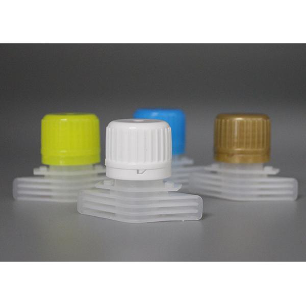 PE Recipe Capsule Plastic Spout Caps Diameter 16mm OEM Service