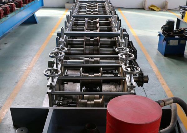 380v 60Hz 3 Phase Shutter Door Roll Forming Machine / Rolling Shutter Profile Machine