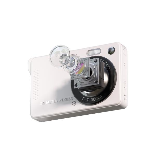 Autofocus and 2.8 Large Screen M08 4K Digital Camera for Vlogging and Photography 50MP Photo Resolution