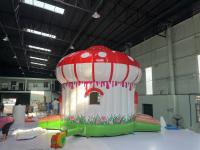 da casa inflável do salto do castelo do diâmetro de 5m cogumelo alugado de salto comercial
