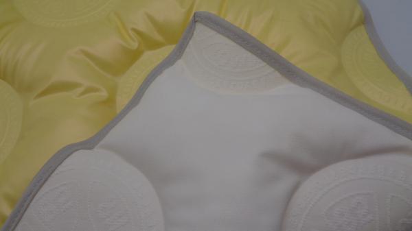 3D Seamless Logo Printed Bonded Down Winter Coat Fabric 160G Waterproof