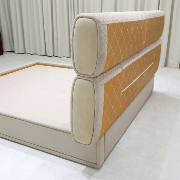 Luxury Modern Minimalist Italian Bedroom Furniture king Size Modern Latest Design Double Bed Furniture Set