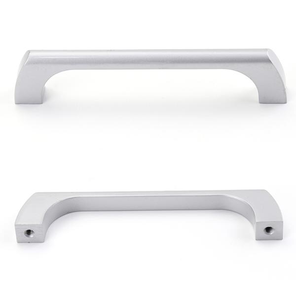 Light Weight Closet Handle Pulls , Modern Kitchen Door Pull Handles Zinc Material