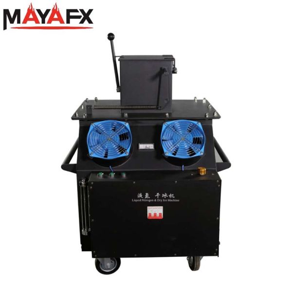 9KW Power Dry Ice Machine with Low-Lying Fog and Manual Control for Stage Events