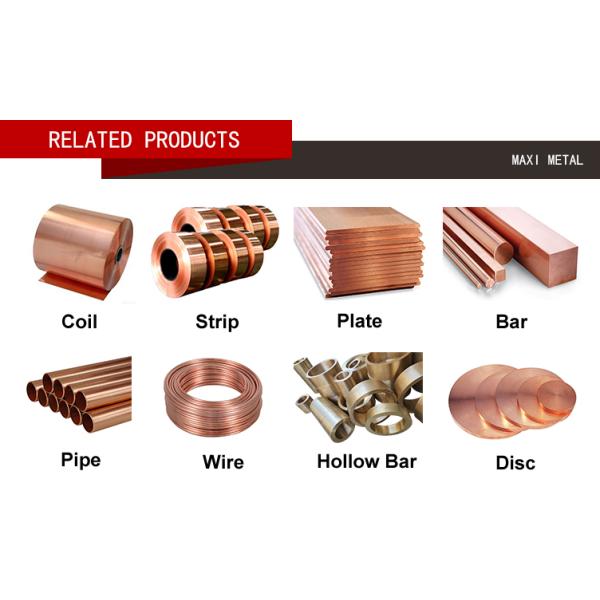 Polished Copper Pipe Medical Degreased Copper Tube 15mm 22mm