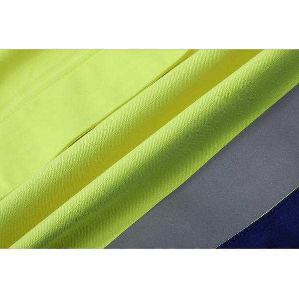 Hivis Yellow Rich Modacrylic Fire Proof Rain Wear Electric Preventing Jacket