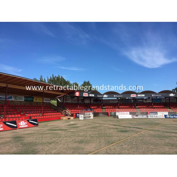 Спортивные стулья для баскетбольного стадиона Bleacher с пластиковым сиденьем с низкой спинкой