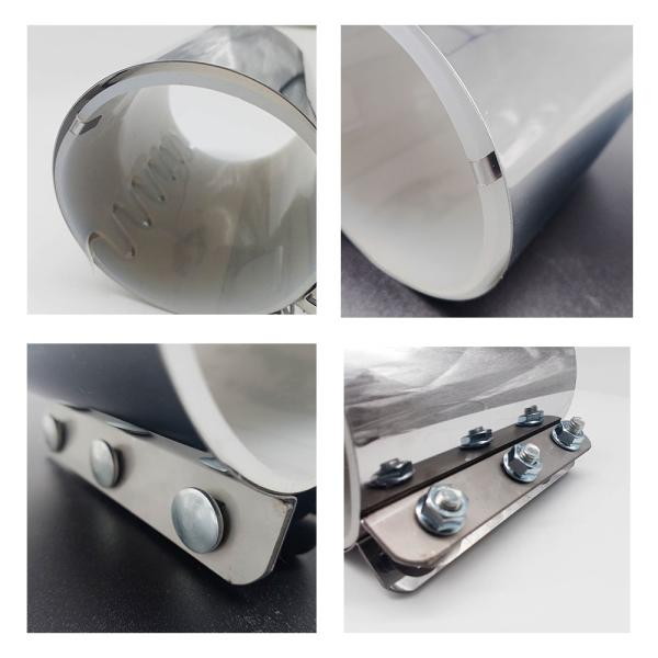 Нержавеющая сталь 430/304 соединения трубы металла оцинковывает покрытое низкое давление струбцины