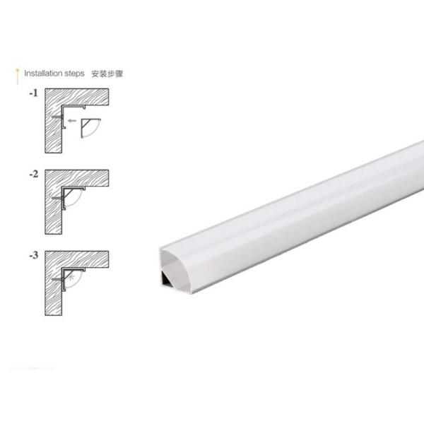 Small Lighting Aluminum Lamp Groove For Residential Lighting Projects