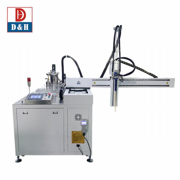 Mixing Ratio 1 1-10 1 Adjustable 2K PU Gluing System with Heating and Hepa Filter