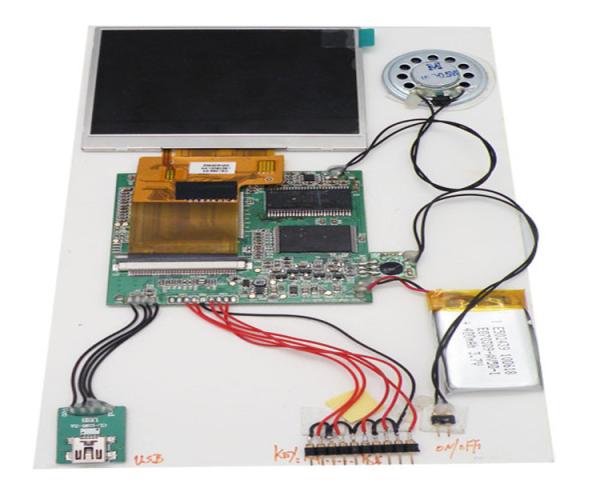 TFT PU LEATHER A5 LCD VIDEO CARD / LCD VIDEO BROCHURE For PROMOTION