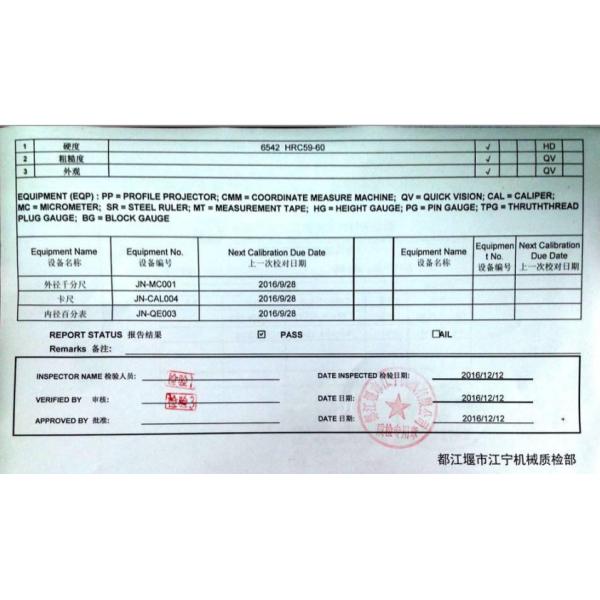 GB Standard 316L Single Flighted Twin Screw Extruder Machine Screw Elements