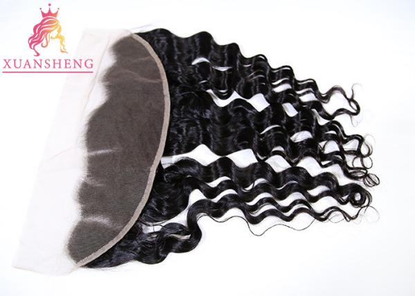 Loose Wave Lace Front Closures For Weaving , Lace Frontal Virgin Hair
