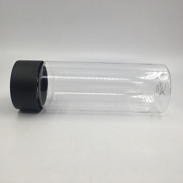 Insulated Tea Cup Beverage Bottle with Insulation Screw-on Lid Reusable Plastic Bottle