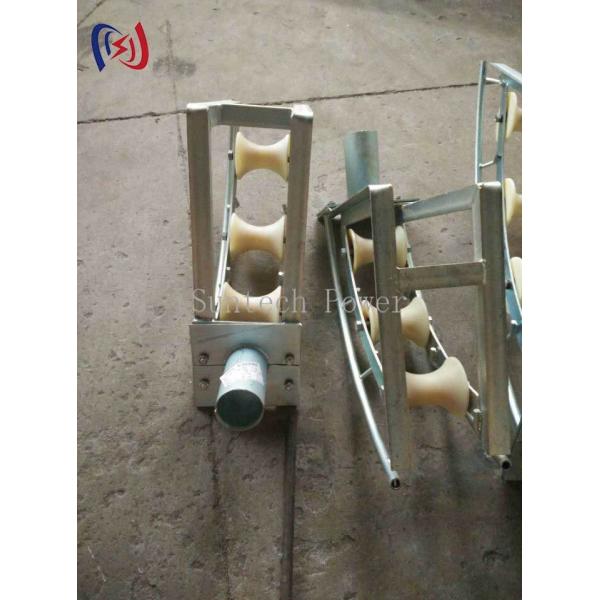 Cable Entrance Protection Roller with 80-200MM Tube Diameter for Reducing Cable Jacket Damage and 17-30KG Weight