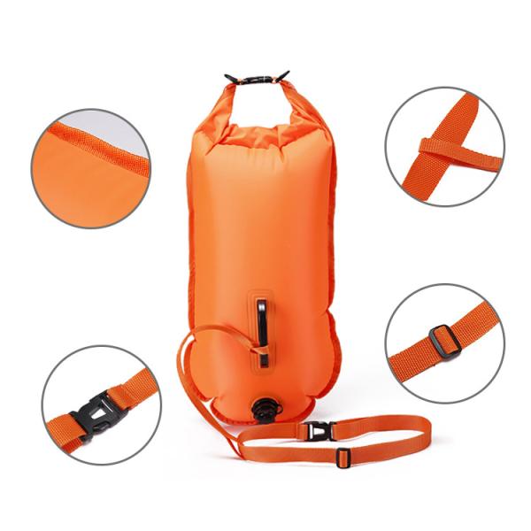 28L Safety Tow Float Triathlon Race Gear For Open Water Swimming