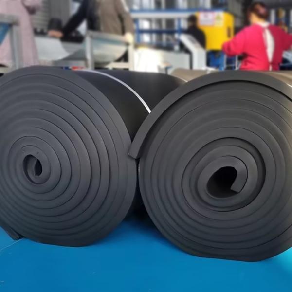 Customized High Quality NBR / PVC / CR / EPDM Foam Rubber Insulation Silicone Sponge Rubber Sheet Sheet Roll