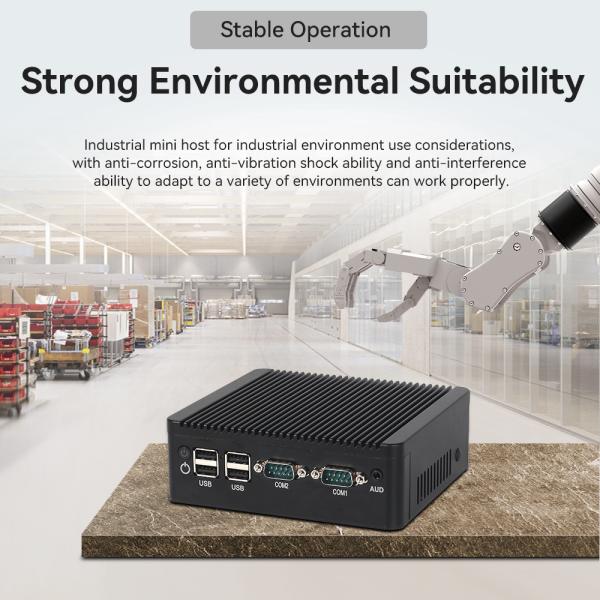Intel Pentium J2900 Dual LAN Dual COM Mini Computer With DDR3L Up To 8GB And MSATA SSD