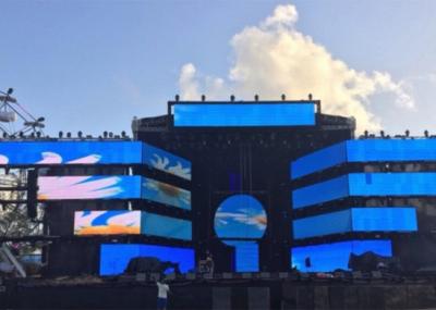 High Brightness SMD Outdoor Rental LED Display P3.91 - P6.25 SMD2525 LED Encapsulation