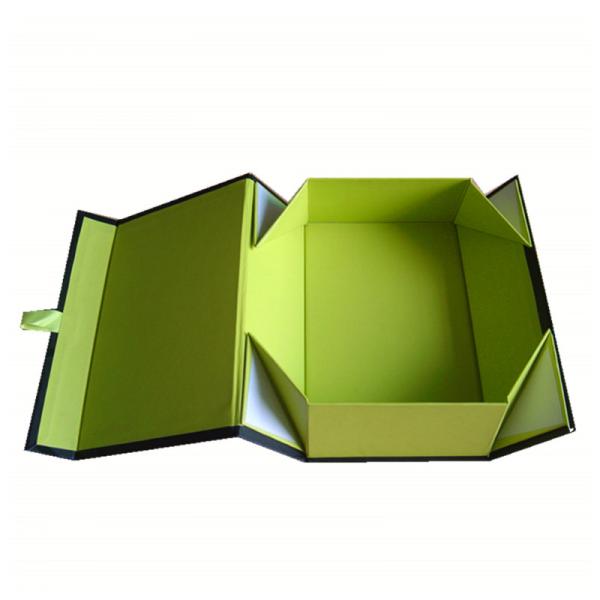 Glossy Lamination 6x6x3 Paperboard Magnetic Cosmetic Packaging Box