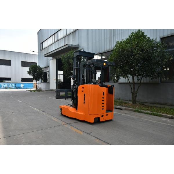 2.5 Ton 3 Ton Electric Forklift Narrow Multi Directional For Long Material Handing
