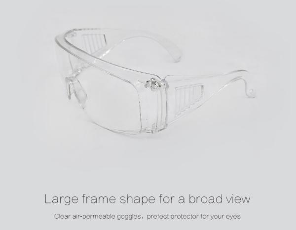 Protective Anti Scratch Safety Glasses Safety Goggles For Laboratory Eye Protection