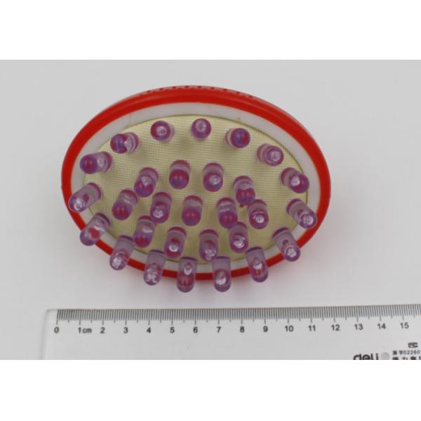 Plastic PS + PP +TPE Hand Held Head Massager Tool / Mini Electric Massager